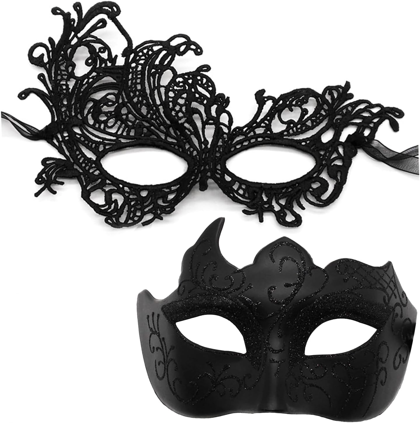 Masquerade Mask for Women Couple Mardi Gras Mask for Men Venetian Halloween Mask for Party Prom Ball