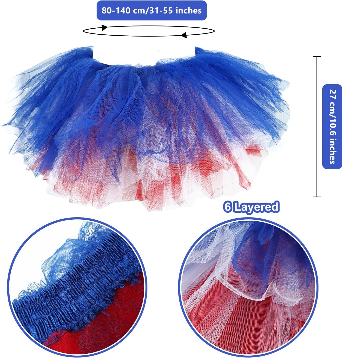 Tutu for Women Adults 6 Layered and Leg Warmers and Fingerless Gloves Festival Accessories for Ballet Dance Running