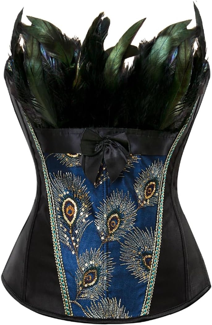 Corset Tops for Women: plus Size Renaissance Corset - Lace up Bustier Overbust Halloween Costumes - Photo Shoots