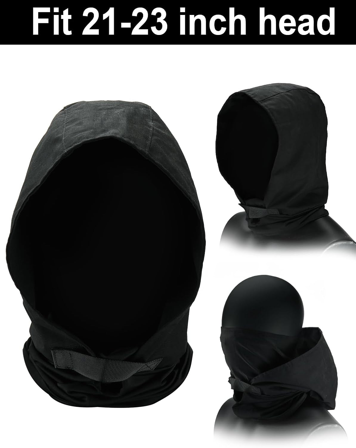 LED Rave Glasses Balaclava Hood, Glow in Dark Light up Neon Sunglasses Festival Outfit Halloween Cosplay