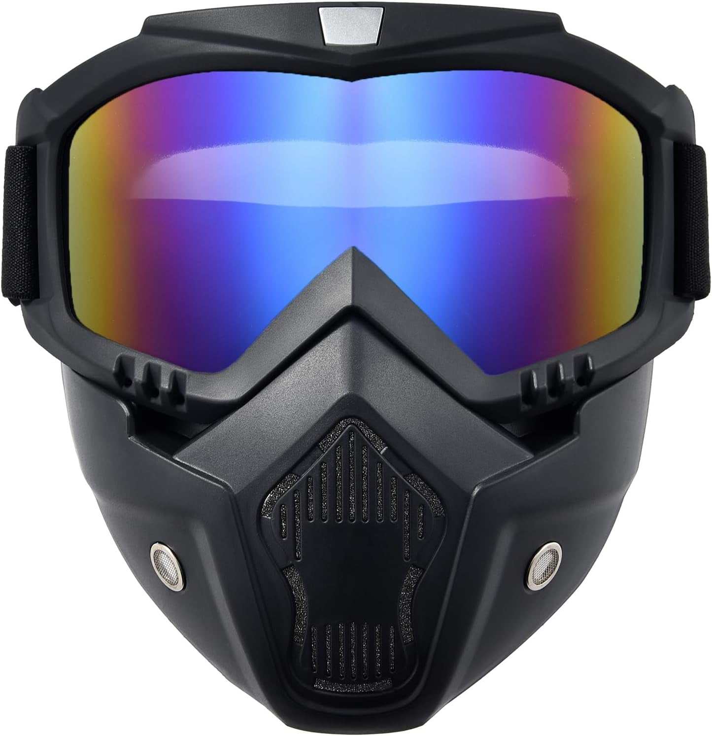 Airsoft Mask Full Face with HD Goggle Skull Skeleton for Halloween Cosplay Paintball Game Props Party Tactical Mask