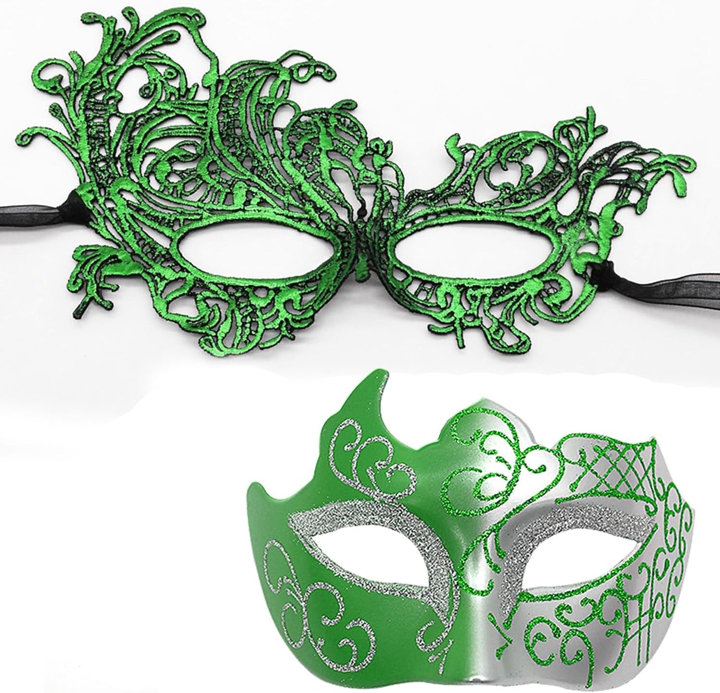 Masquerade Mask for Women Couple Mardi Gras Mask for Men Venetian Halloween Mask for Party Prom Ball